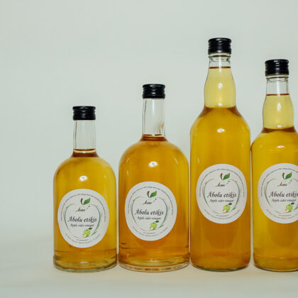 Dabīgs ābolu etiķis 250ml; 500ml un 750ml